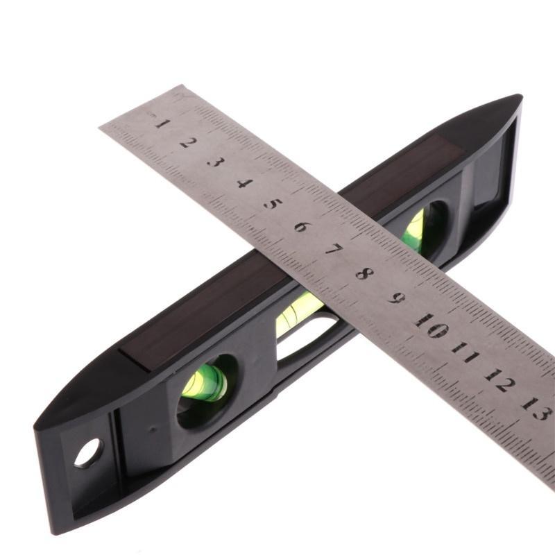 Product Introduction of 1Pc 15cm Spirit Level 3 Bubble Level Torpedo Magnetic Gradienter Level Measuring Tool 22