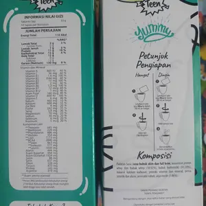 Twin Pack: HiLo Teen Original 10 Sachet - Susu Tinggi Kalsium Lebih Rendah Lemak