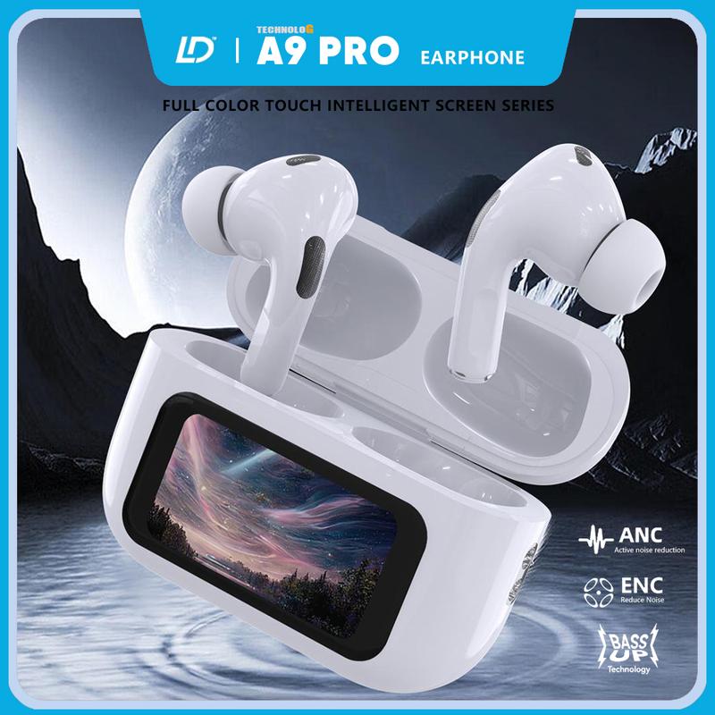 Fon Telinga Tanpa Wayar, LD TECH, A9 Pro Bluetooth 5.4, ENCFon - TikTok ...