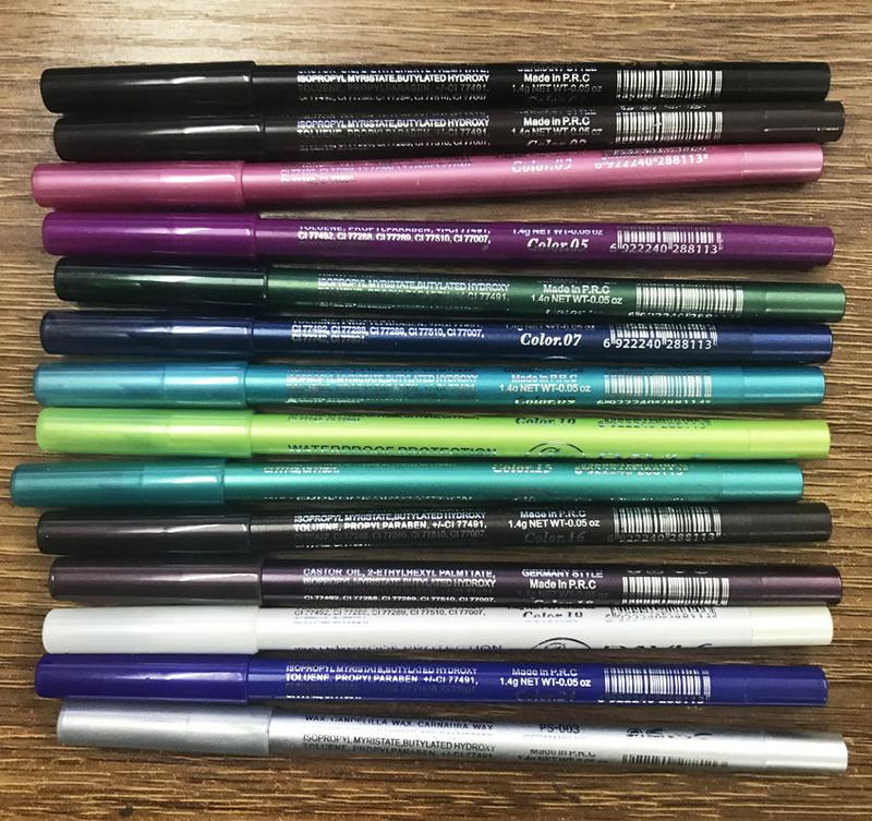 Product Introduction of 14 color color eyeliner gel pen Pearl eye shadow pen waterproof and non smudging 9