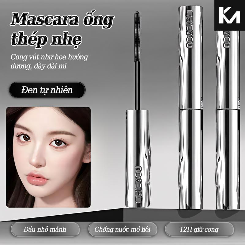 Mascara hoa hướng dương, mascara, mascara dạng tuýp, khô nhanh, chống nước, lâu trôi, không lem, cọ mảnh cho hàng mi sắc nét, dày và dài