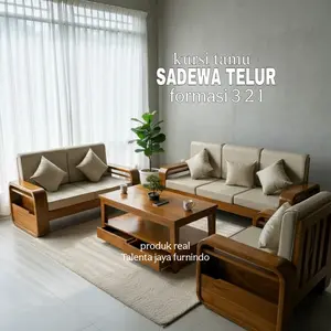 Kursi tamu  sadewa telur kekinian terbaru