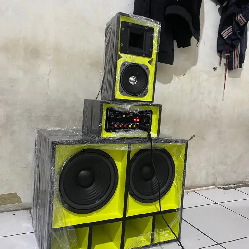 PAKET MINIATUR Siap bunyi 8 inc dobel array 4 inc 0