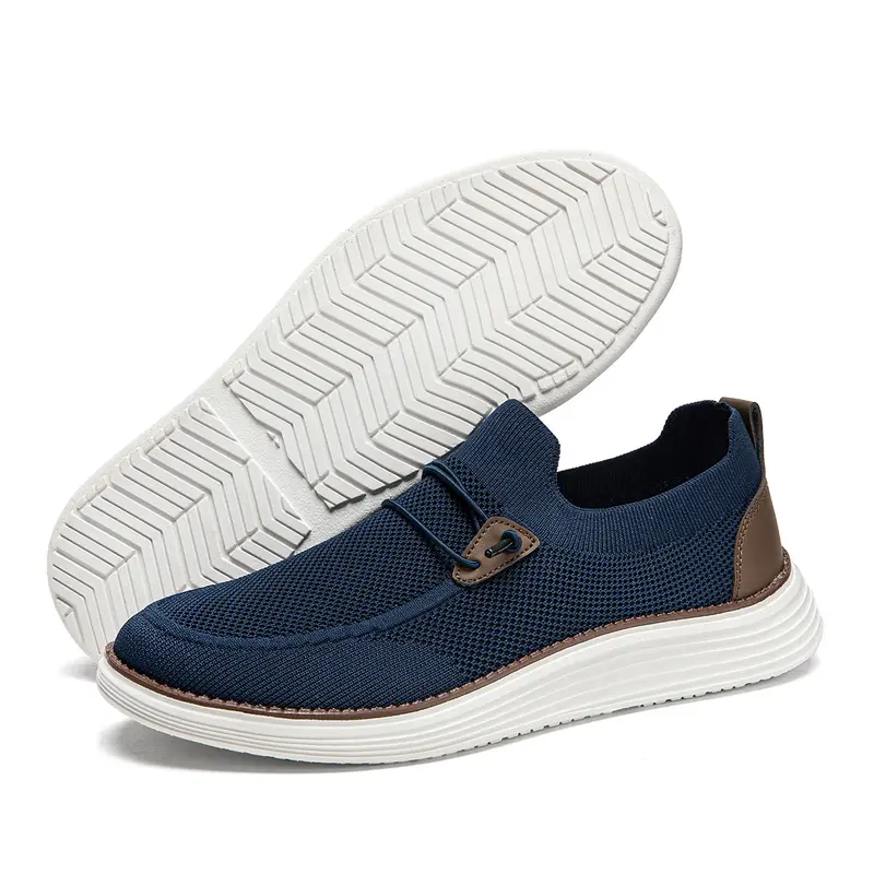 Men's Loafers Suspender Shoes Comfortable Light Walking Casual Slippers Elastic shoes Slip-on Shoes Fashion Shoes Gift for Men 3