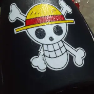 SS Sandal Selop Slip On Sendal Anak Cowok One Piece Luffy Topi Jerami Manga Anti Licin Size 24-40