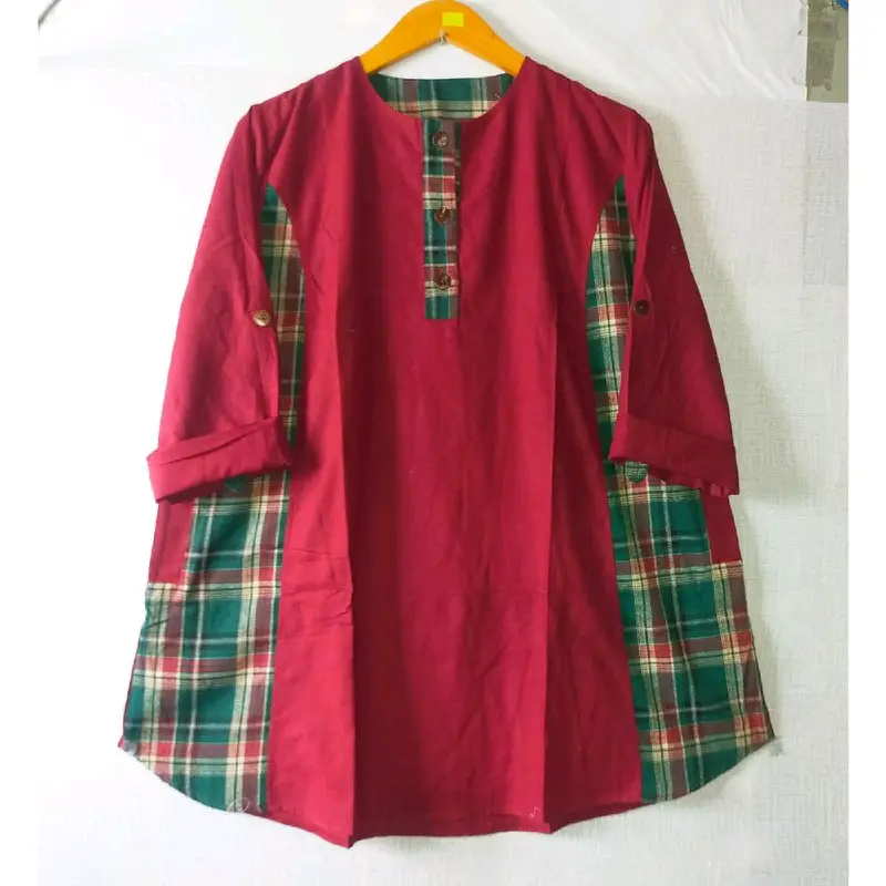 Atasan Tunik Wanita Lengan Panjang / Pakaian Jumbo Size 5L LD 130  Kotak Busui 2