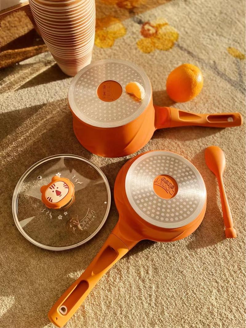 Product Introduction of [Ready Stock] Authentic Korea Didinika Baby Food Non Stick Cooking Utensils | cookware | Animal Series 18cm｜FREE GIFT 24