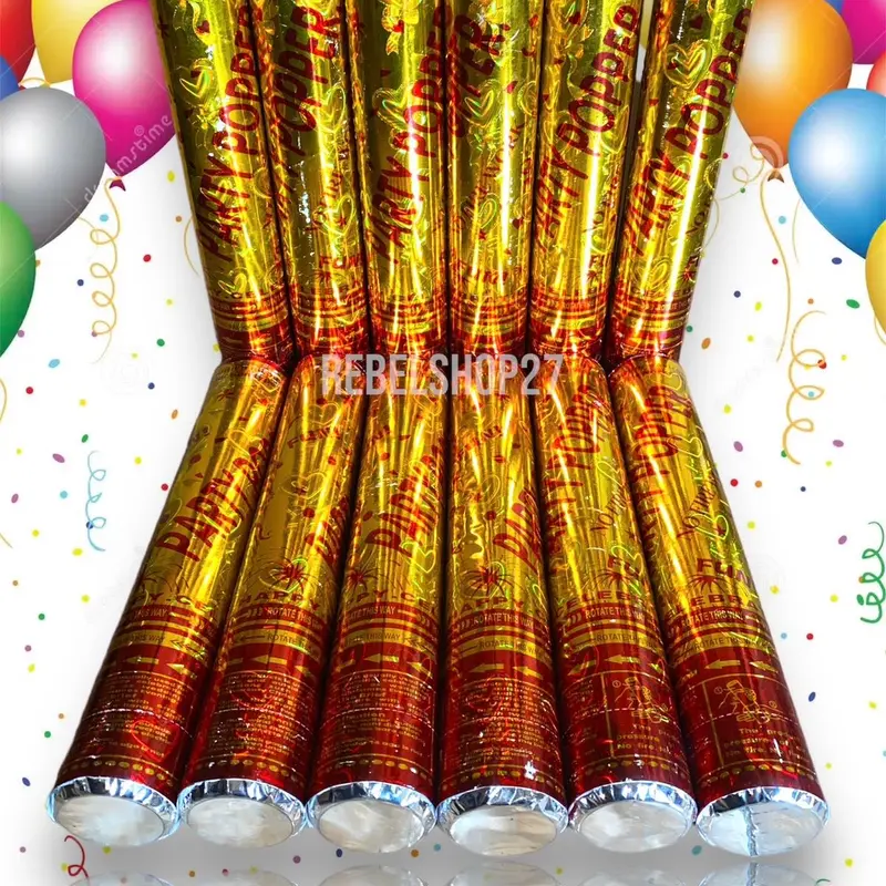 Confetti Party 30cm untuk Pesta Ulang Tahun dan Pernikahan - Cara Penggunaan Mudah Diputar 1