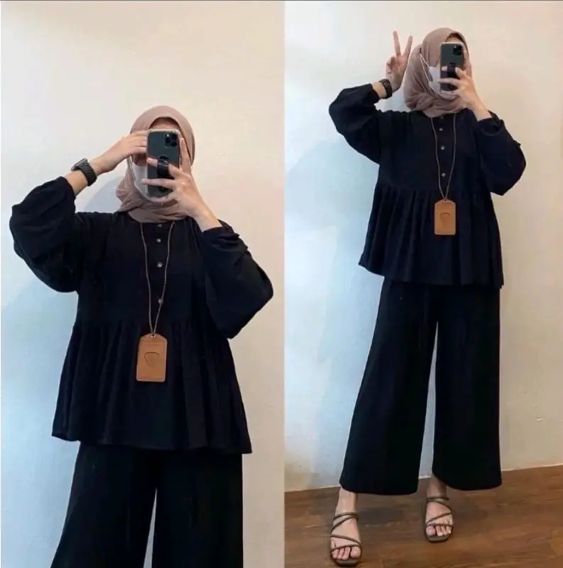 Onella Blouse Atasan Wanita - Atasan Kekinian Fit to L - Terbaru Bahan Rayon Adem - BISA COD 2