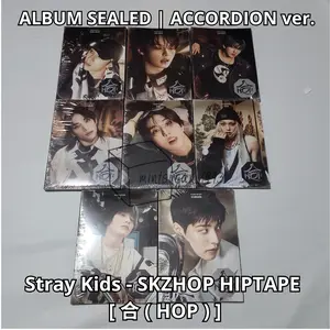 [ READY SEALED ] Stray Kids - SKZHOP HIPTAPE (HOP) ( ACCORDION ver ) [ BANGCHAN LEE KNOW CHANGBIN HYUNJIN HAN FELIX SEUNGMIN I.N IN ]