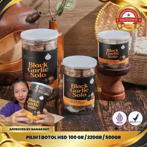Black Garlic HSD, Bawang Hitam Premium - Rempah - Spices - New Packaging