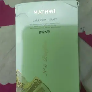 KATHWI Mountain Forest Car Fragrance, No. 5, White Tea, Qud Wood Balm, aroma tahan lama dan menyenangkan, pengharum mobil mewah terbaru 180g