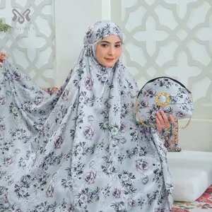 MUSYAFFA - Mukena Dewasa Silk Premium 2in1 Raline Series Atasan Bawahan MUKENA DEWASA mukena  satin