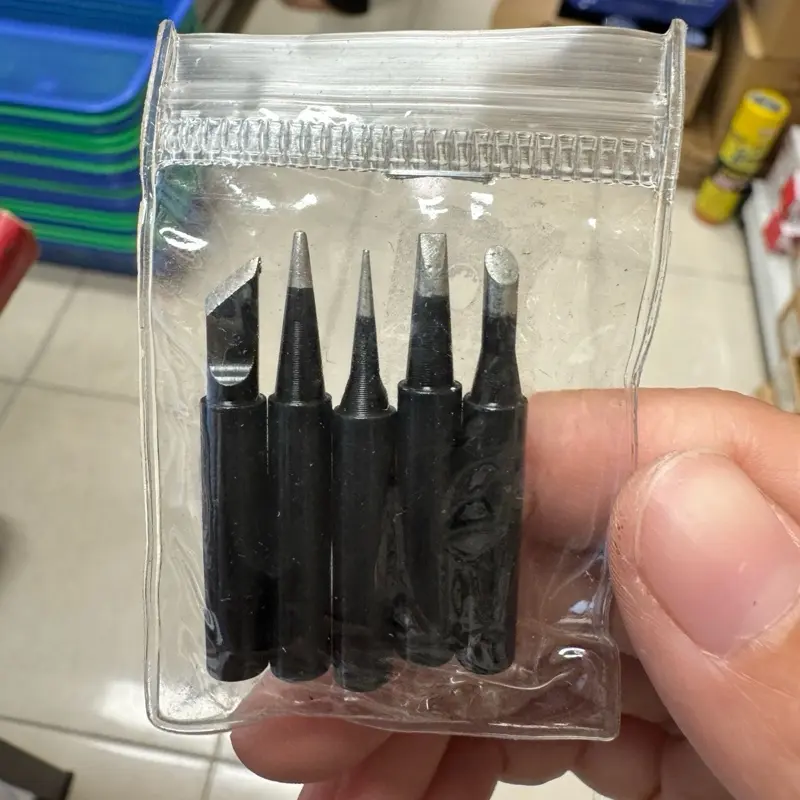 Mata Solder 900M Solder Tip 5pcs Hitam 8