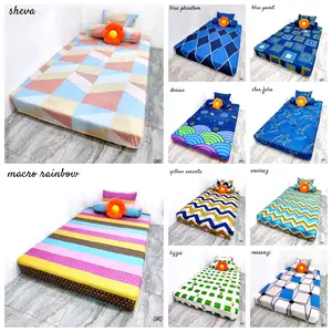 Set Sprei  Katun DISPERSE 120  160&180 dengan Sarung Bantal dan Sarung Guling King