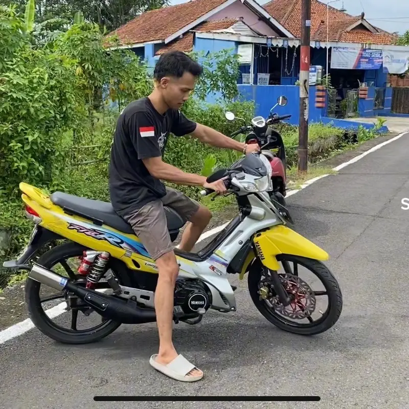 ￼Knalpot Standar Racing Fiz R/Fiz/Force1 Slip On Prepet Bleyer silincer stanless stell Ori DRE RACING 6