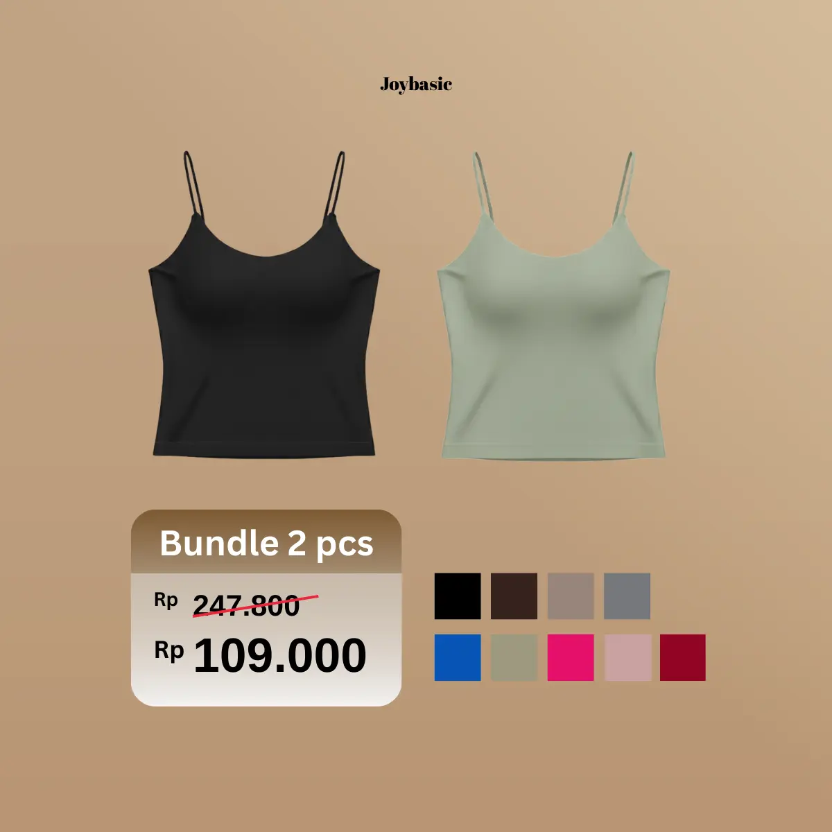 PAKET 2【Black+Sage green】