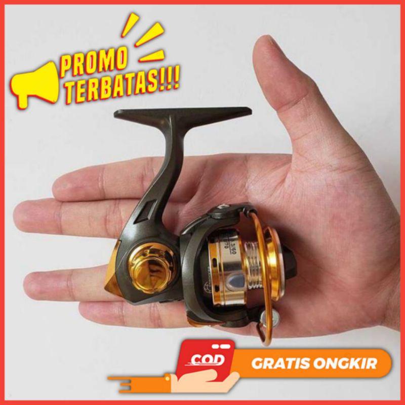 Reel Pancing Mini Full Metal Murah Rell 800 Reel 500 Promo Terbatas 0