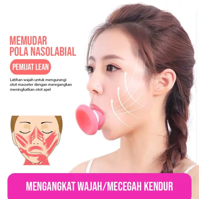 CJVS-FT Beautyseashop Face Fitness Ball Slimming Face Silicon/ Alat Penirus Wajah