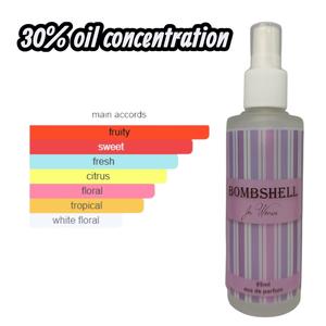 Floral Fruity fragrance for women 30% Oil Based 85ml Perfume Long Lasting Scent for Women / 10ml / 35ml