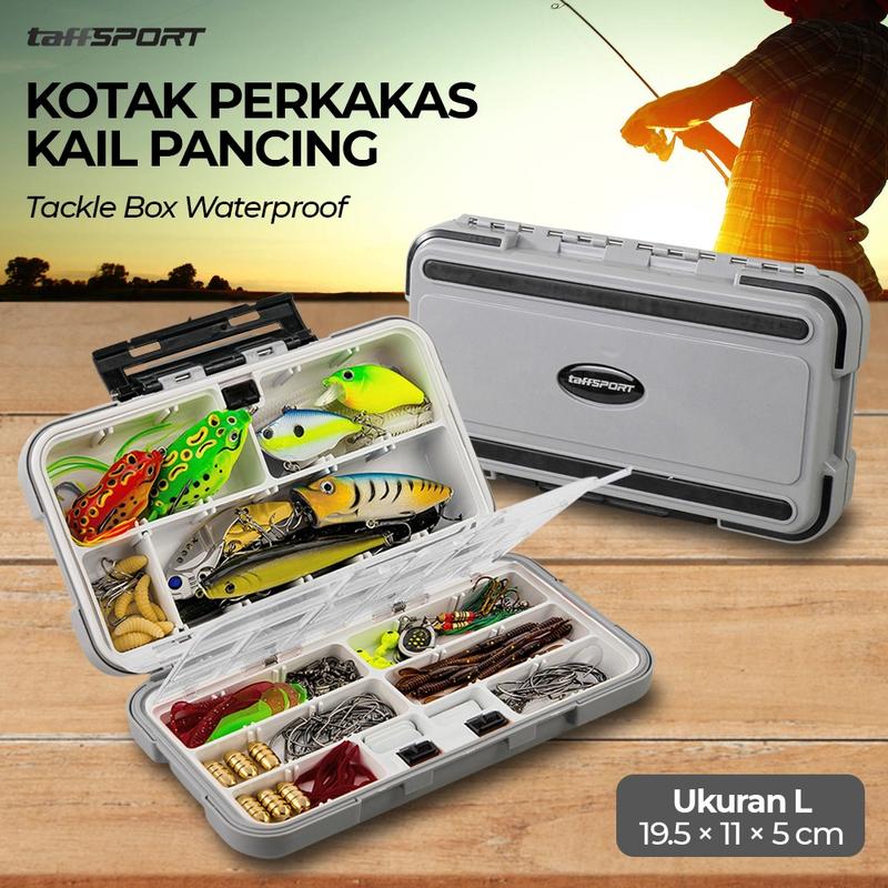 Product Introduction of Kotak Kail Tempat Aksesoris Pancing Double Slide Multi Slot 1
