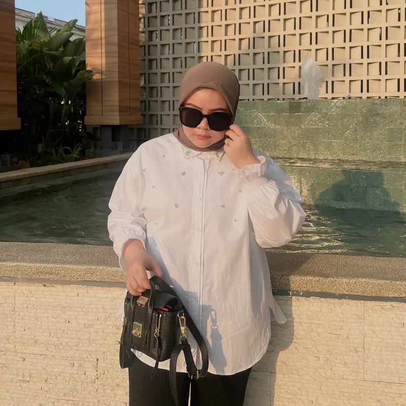 ANEESA-Keli Shirt | Kemeja wanita berpayet | atasan wanita 6
