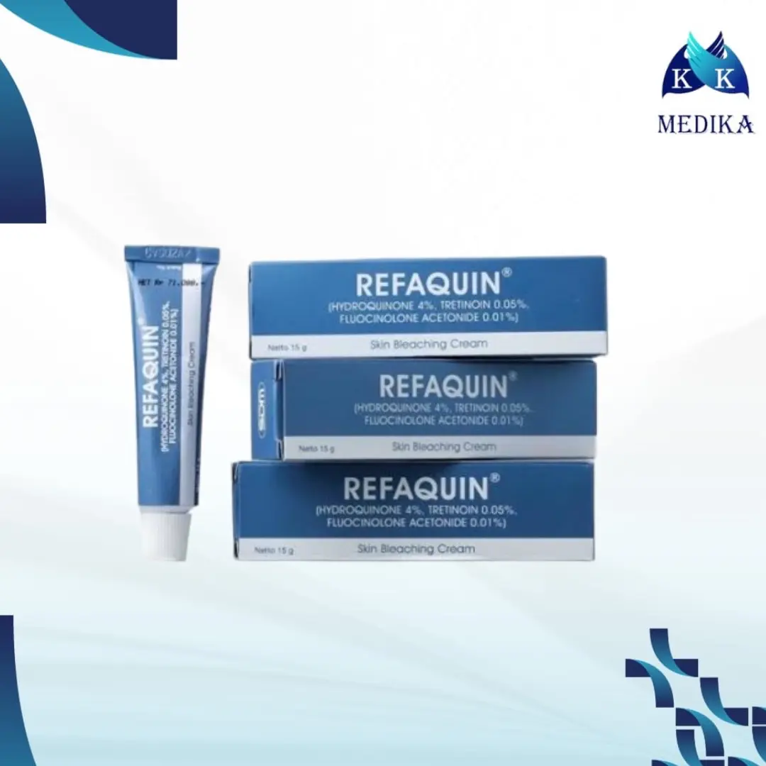 REFAQUIN CREAM - untuk menghilangkan flek hitam
