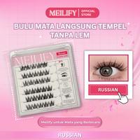 Gambar MEILIFY - 3 PCS LEBIH MURAH Bulu Mata Natural Lentik Maksimal Tanpa Lem Eyelash Extensions Tampilan Mewah Setiap Hari Korean Style Volume & Lentik Natural Bulumata Ringan Nyaman Dipakai Seharian - ARABIAN, TANPA PINSET dari Meilify Official Store Kab. Bandung 4 Tokopedia