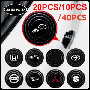 【40PCS/20PCS/10PCS】Peredam Pintu Mobil/Karet Bantalan Silentpro Pintu Mobil Peredam Tutup Pintu Mobil Universal Car