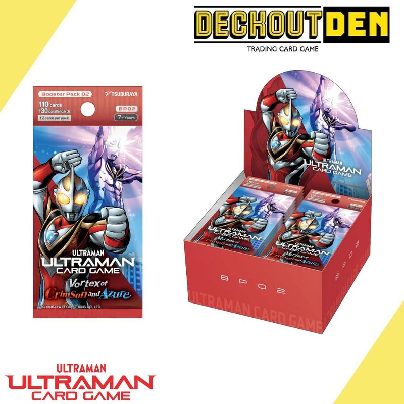 Ultraman TCG: Vortex Of Crimson And Azure Booster Box – English Edition (Factory Sealed)