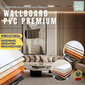 WALLBOARD PREMIUM RONA PVC 40CMX8MMX3M & 40CMX7MMX3M | LIST ALUMINIUM WALLBOARD