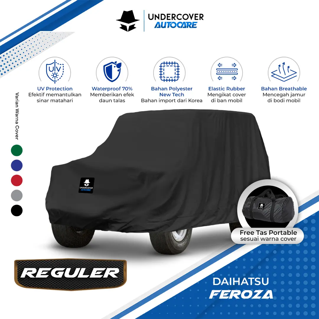 Cover Mobil Daihatsu Feroza Reguler - Undercover Autocare