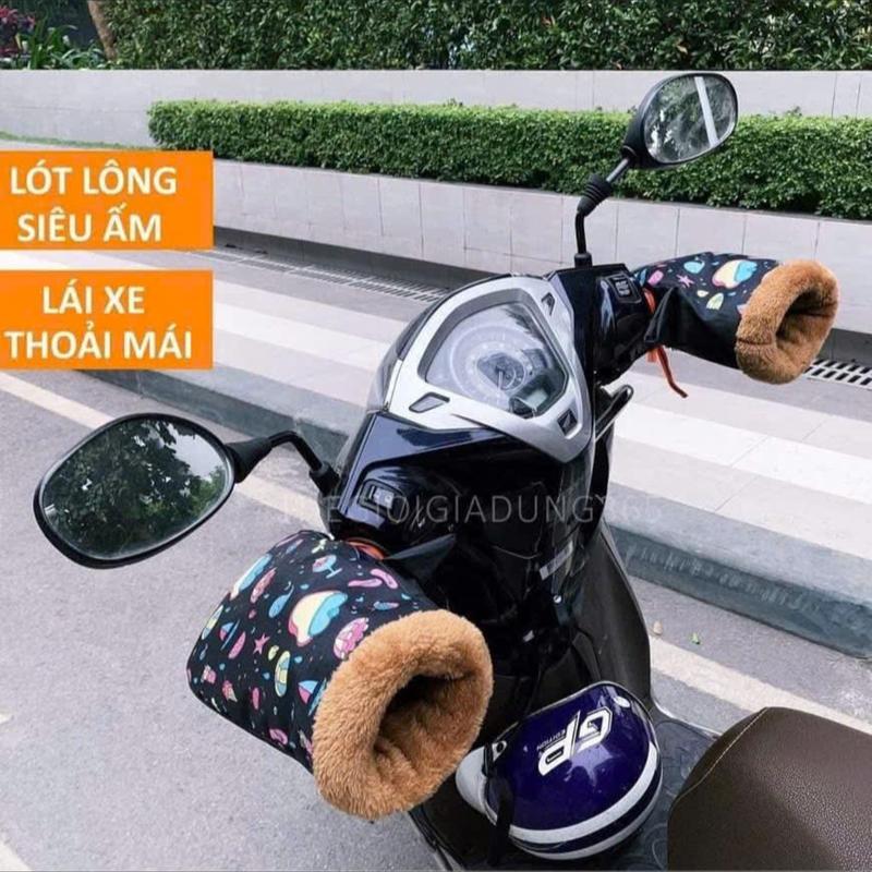 GĂNG TAY PHAO ĐI XE MÁY LÓT NỈ CHỐNG THẤM MÙA ĐÔNG GAUXOAN