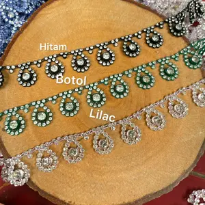 Rangkain permata (50cm) diamon rangkai