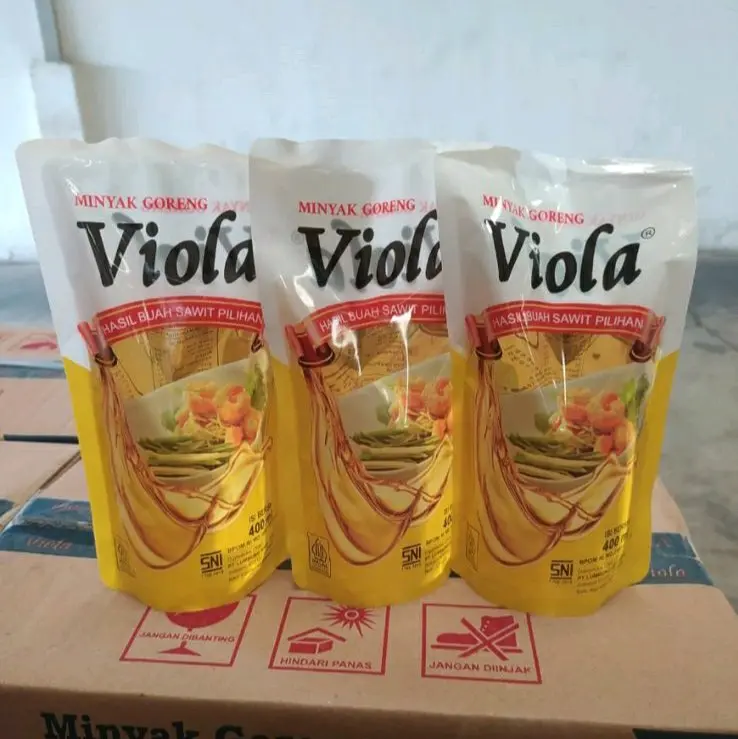 Minyak goreng viola pouch 400 ml 1 dus isi 24 1