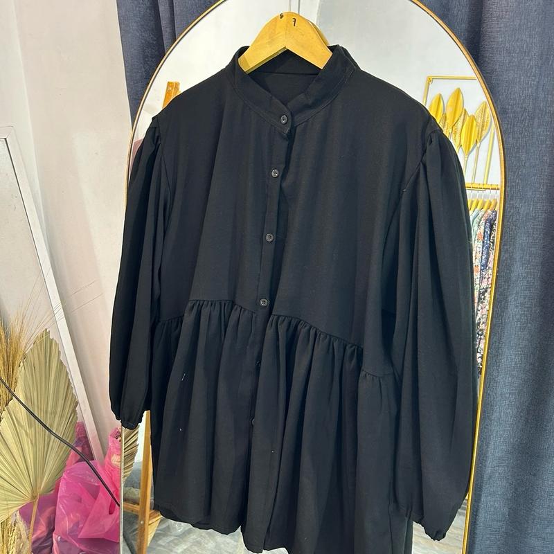BELLA BLOUSE ATASAN WANITA BLOUSE VINTAGE BAHAN RAYON CRINKLE PREMIUM 0