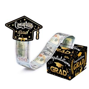 Caja de regalo para graduación, set de regalo con dinero para clase/clase social, kit creativo de sorpresa en efectivo, apto para niños y niñas, para universidad y escuela secundaria