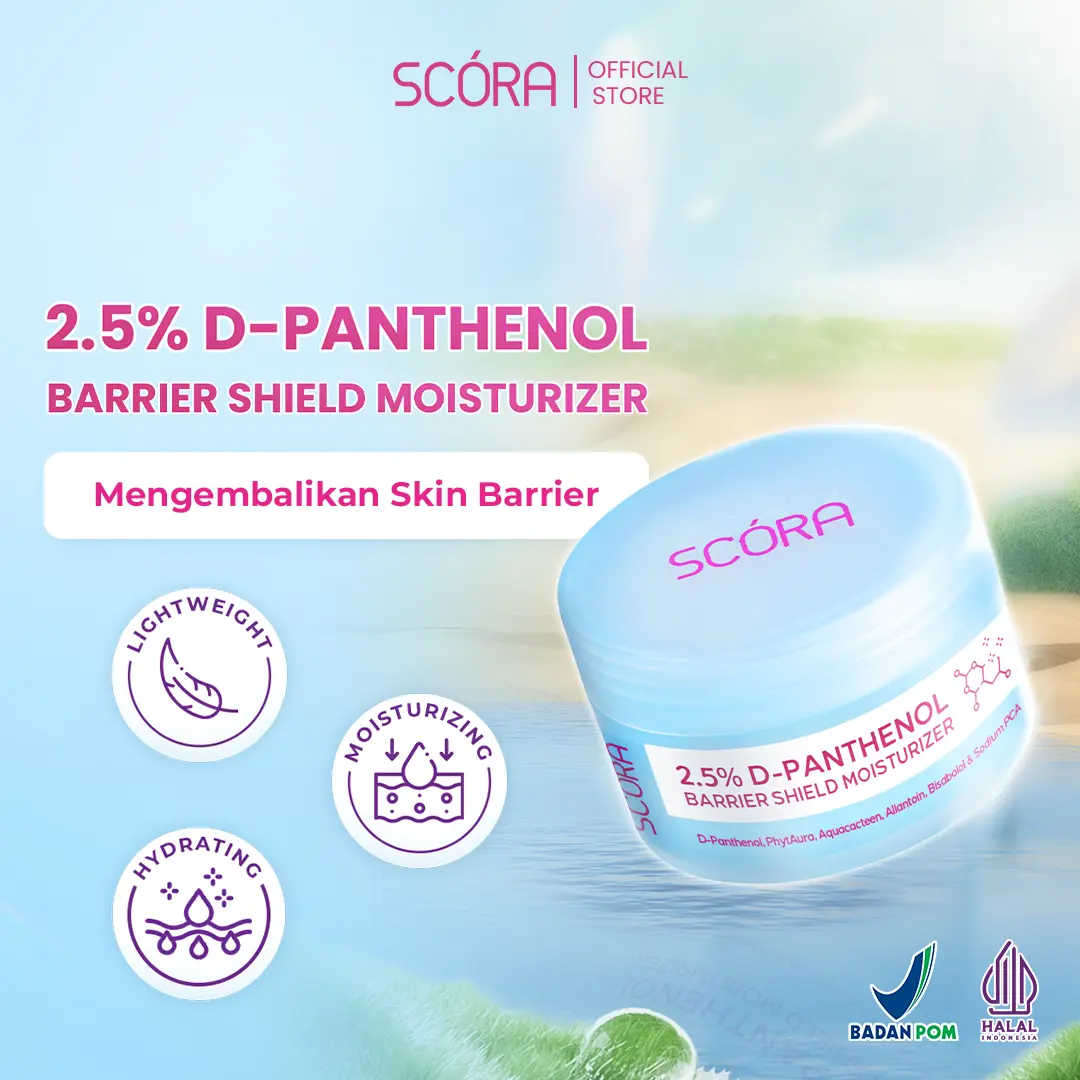 [FLASH SALE] 2,5% D-PANTHENOL BARRIER SHIELD MOISTURIZER 40ml