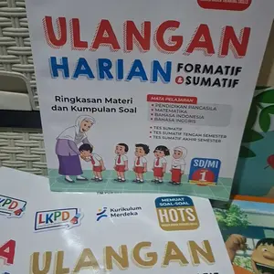 Buku Ulangan SD Mi / LKPD Ulangan Harian Formatif & Sumatif Kurikulum Merdeka Kelas 1 2 3 4 5 6 - Pustaka Baru Press / Pustaka Baru Press - PB Siswa