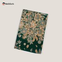 Gambar Batik Keris Bahan Potongan Batik Motif Keris Puspa Raras - Hijau, 2 Meter dari BATIK KERIS OFFICIAL Kab. Sukoharjo 5 Tokopedia