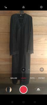 Product Review of Abaya Hitam Turkey Gamis Syari Muslimah Embos Hitam Kombinasi Renda Dress Arab Saudi Mata Hitam 951 from N**📌 0