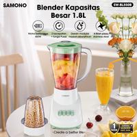 Gambar (GUNCANG 8.8) SAMONO Blender Kapasitas Besar 1.8L – Multifungsi 2 in 1 dengan Grinder, Motor 400W Kuat 【SW-BL350B】 - SW-BL350B dari samonomart.id Kab. Tangerang 2 Tokopedia