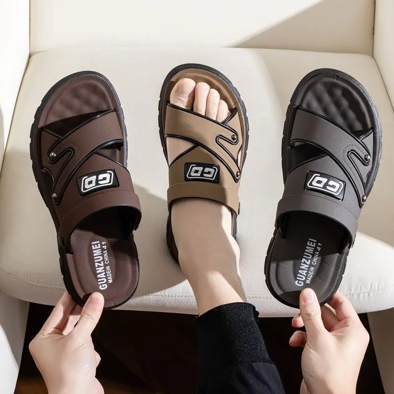 Cheap Men's Sandals Durable Soles Ready Stock Suitable for Walking and Daily Activities