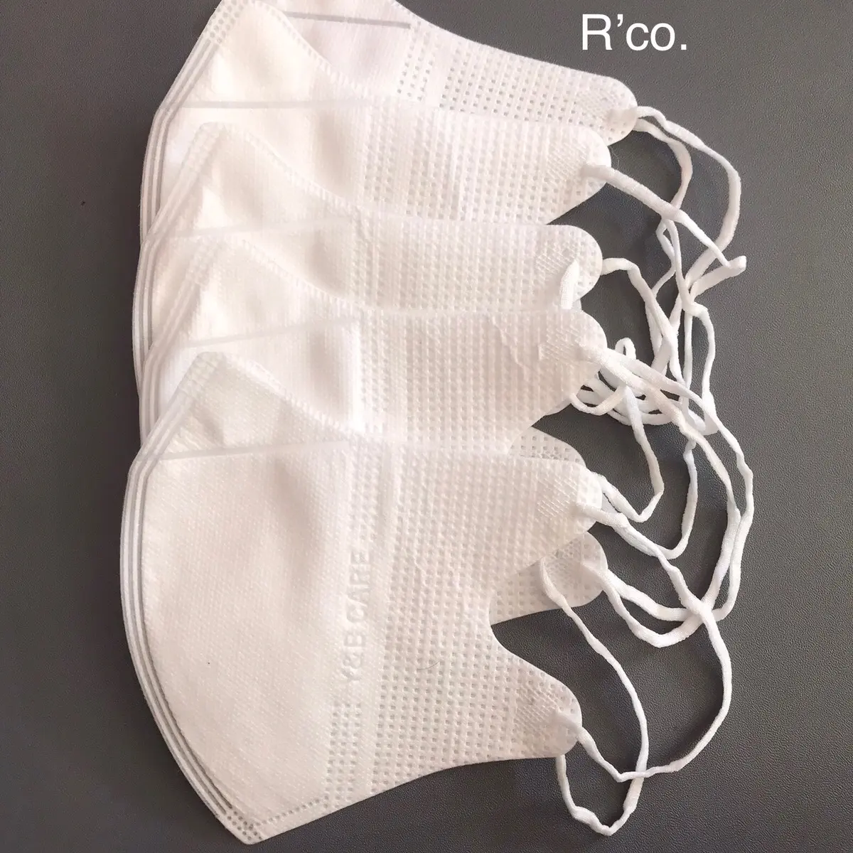 R’co. - Accesories Masker Duckbill White/Black isi 5 pcs