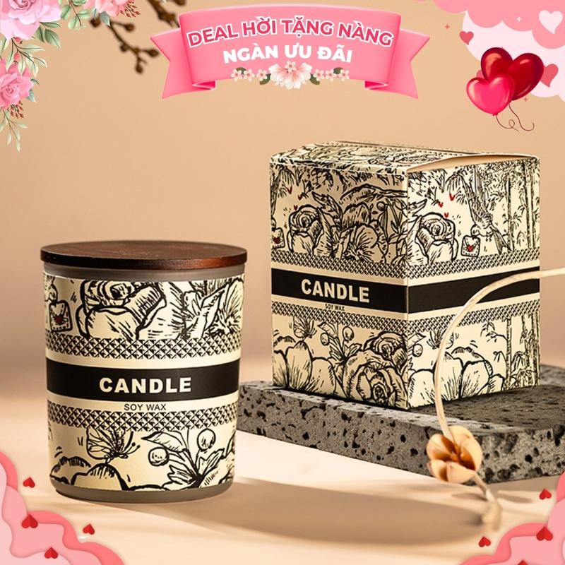 Nến thơm phòng sinh nhật Aroma Collection cổ điển sáp đậu nành thư giãn