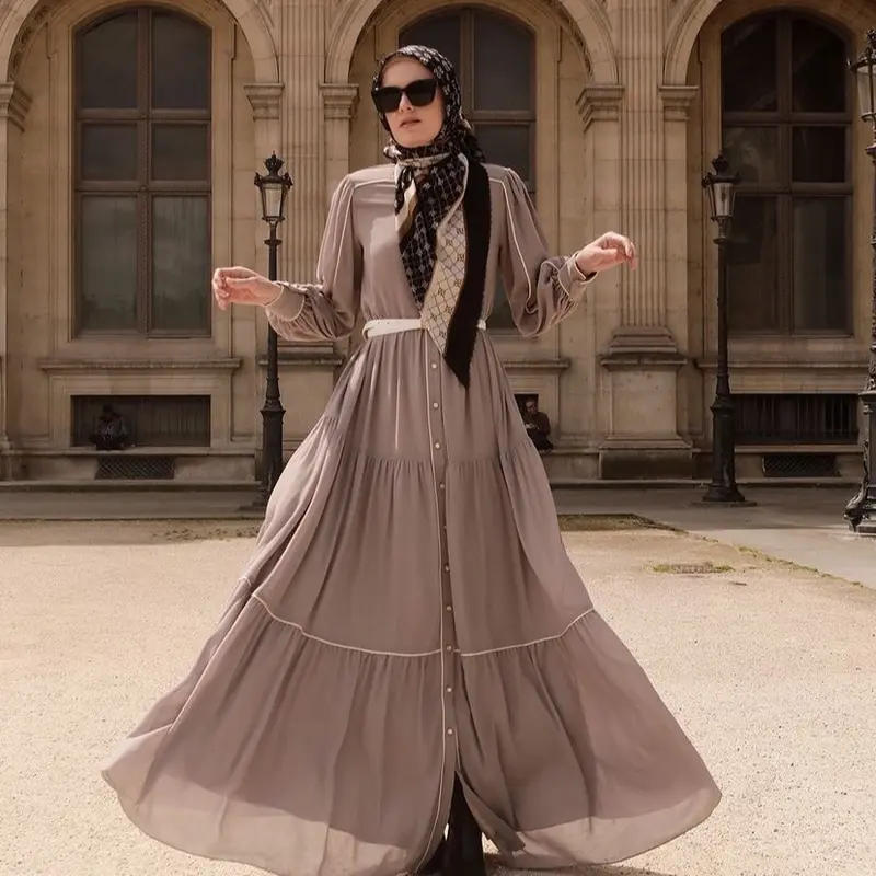 IVAN GUNAWAN PRIVE - ROMANCE DRESS Panjang wanita Chiffon Cantik 3
