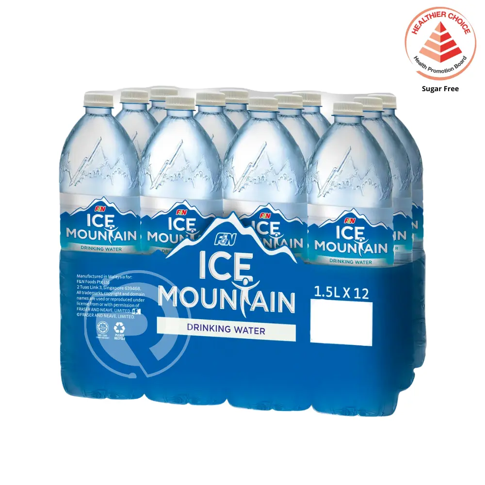 Ice Mountain Pure Drinking Water (1.5L x 12 Bottles)