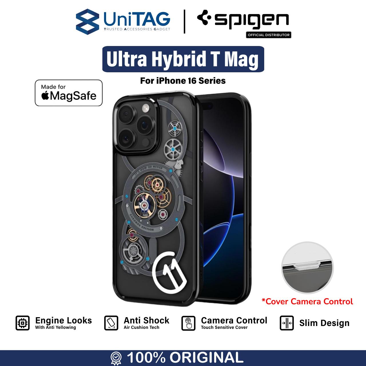 Spigen iPhone 16 Pro Max Case Magsafe c11 Ultra Hybrid T MagFit - Fearless ACS09319