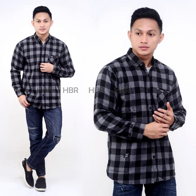 Product Introduction of KEMEJA FLANEL PRIA LENGAN PANJANG MOTIF GARIS-GARIS DISTRO PREMIUM IMPORT 15