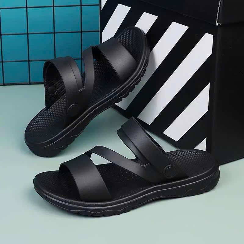 Dép Sandals Nam - Dép Quai Hậu Nam Chất Liệu Cao Su Non Chống Nước Chống Tr